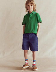 Piqué Polo Shirt-Highland Green / Boden Online