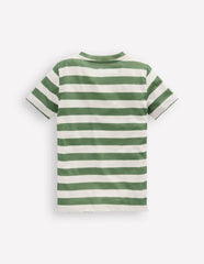Everyday Short Sleeve T-Shirt-Leprechaun/Ivory / Boden Discount