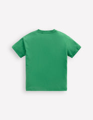 Relaxed Sport Graphic T-shirt-Rich Emerald Cricket / Boden us