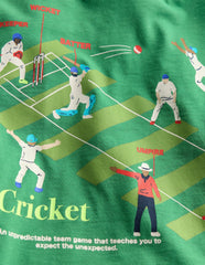 Relaxed Sport Graphic T-shirt-Rich Emerald Cricket / Boden us