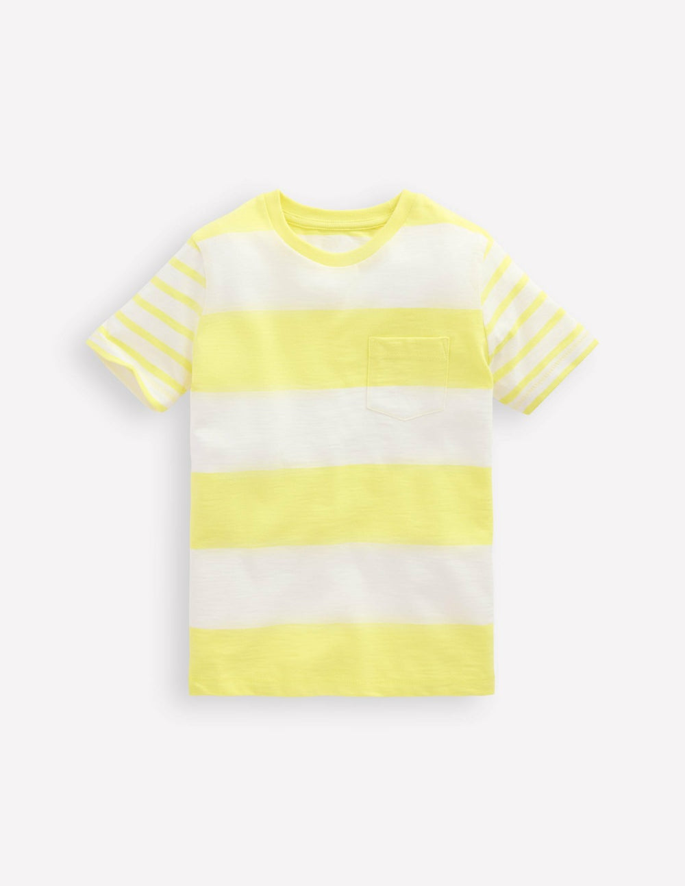 Everyday Short Sleeve T-Shirt-Yellow Hotch sleeve / Boden