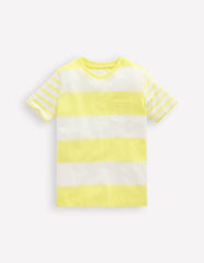 Everyday Short Sleeve T-Shirt-Yellow Hotch sleeve / Boden