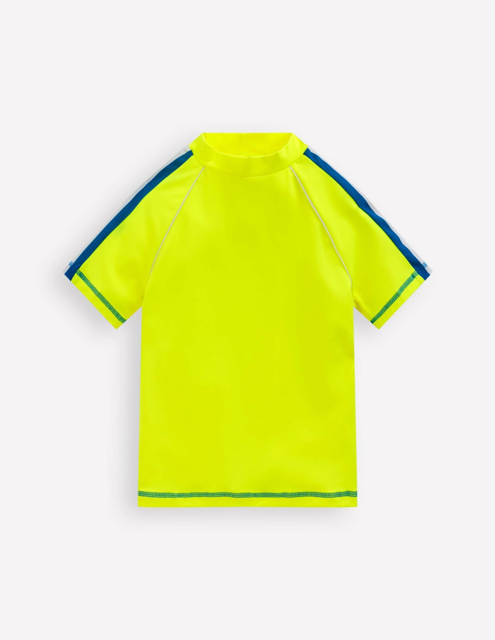 Short Sleeve Rash Vest-Acid Yellow / Boden Outlet