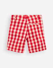Smart Shorts-Red Gingham / Boden Sale