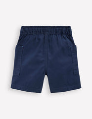 Cotton Pocket Shorts-Medieval Blue / Boden Sale