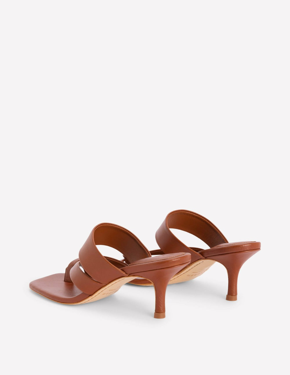 Toe Post Kitten Heel Sandal-Tan / Boden Sale
