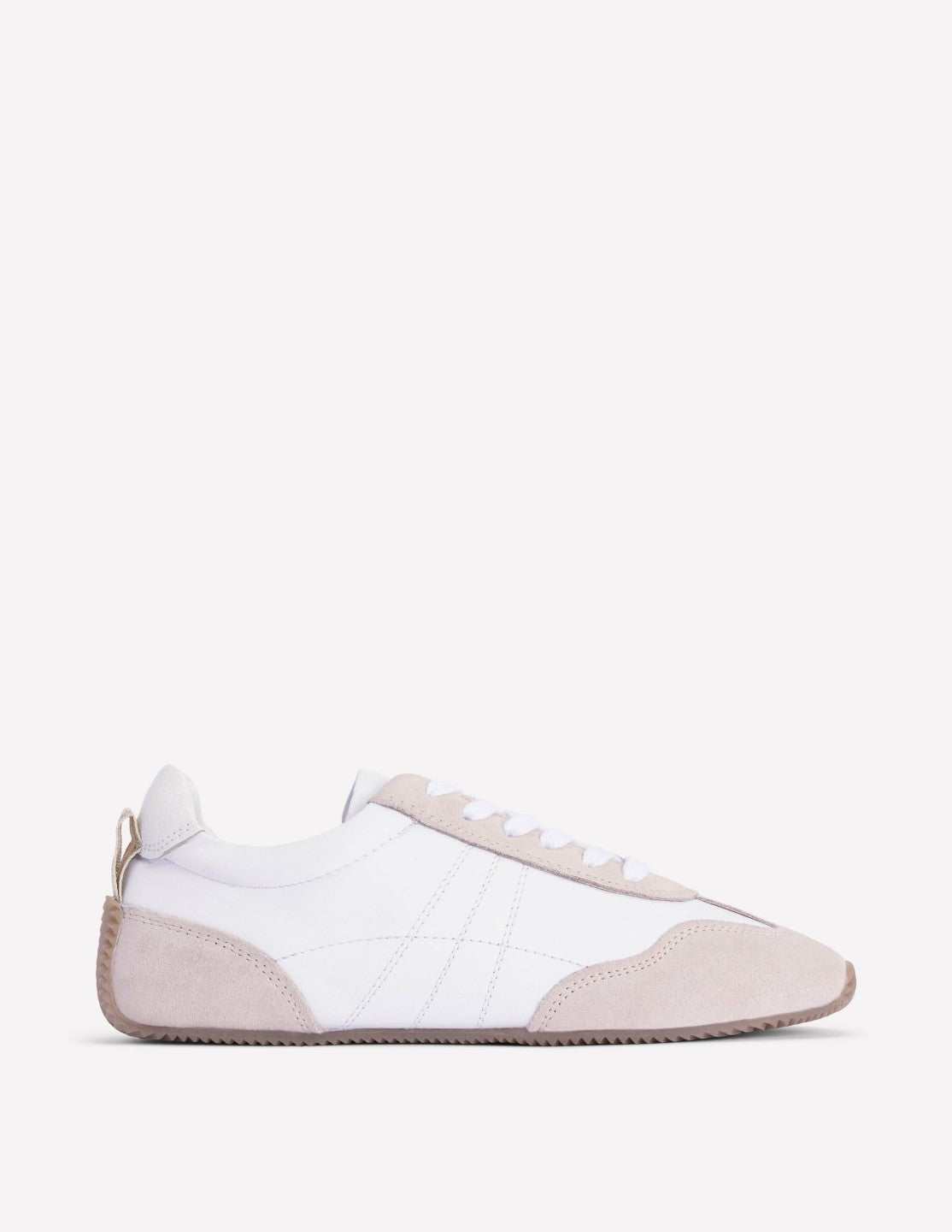 Delphine Slim Sole Trainers-White Mix / Boden Outlet