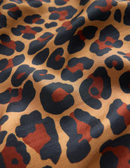 Elisabeth Silk Square Scarf-Multi, Cheetah Pop / Boden Discount