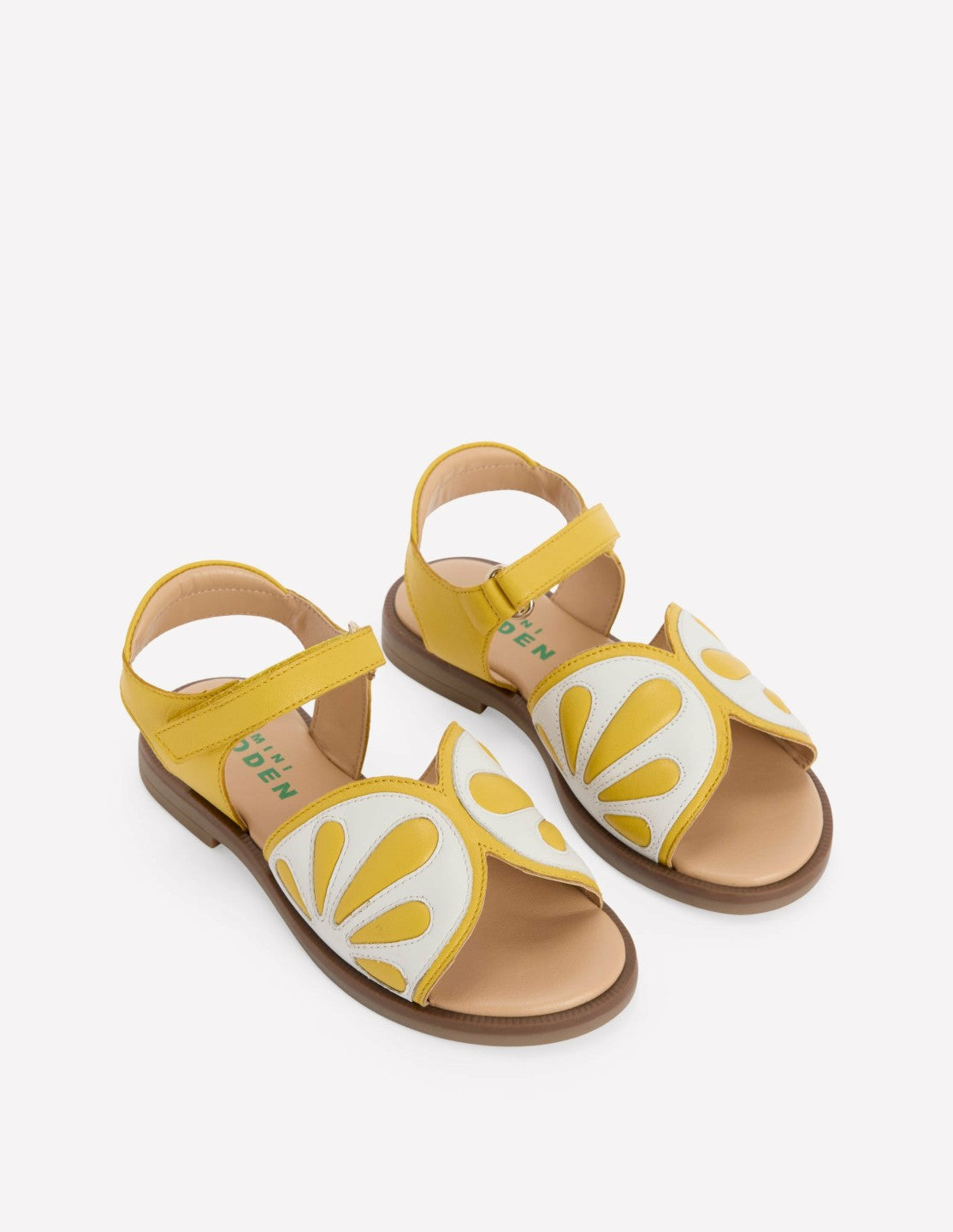 Fun Leather Sandals-Lemon / Boden Discount