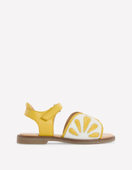 Fun Leather Sandals-Lemon / Boden Discount