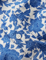 Cotton Linen Shirt-Jungle Woodblock / Boden Sale