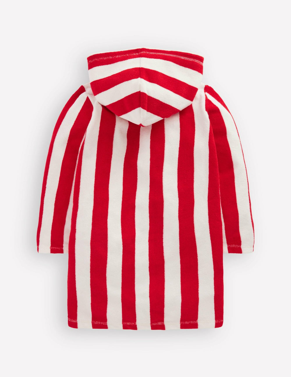 Towelling Zip-Up Throw-On-Red Stripe / Boden Online