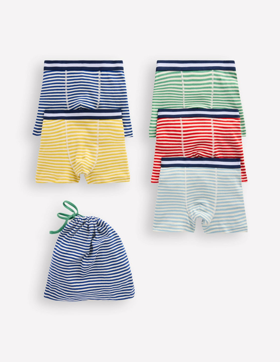 5-Pack Boxers-Rainbow Stripe / Boden Discount