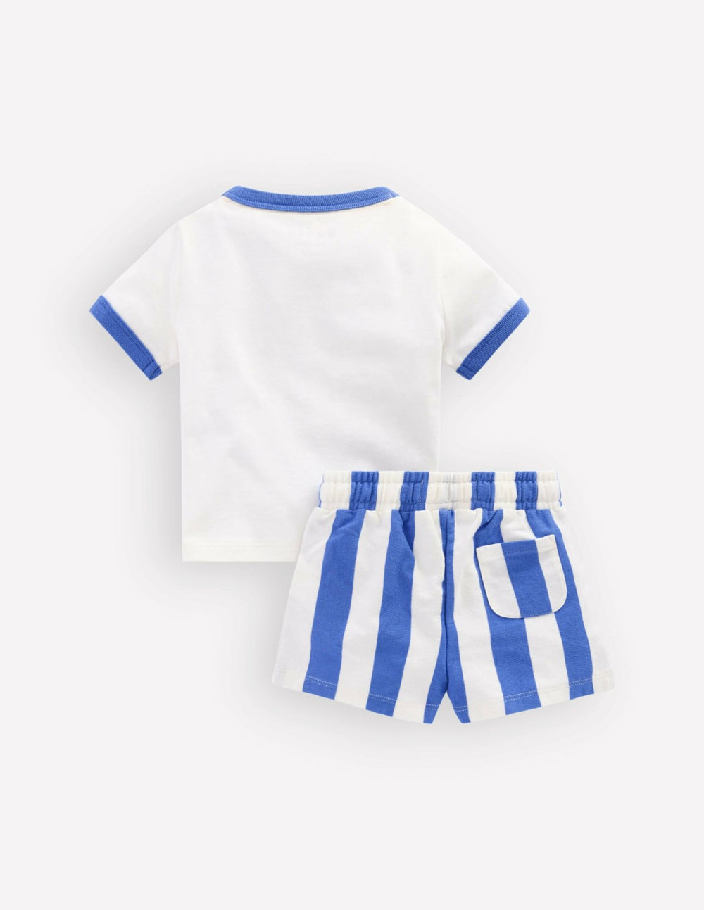 Logo Jersey Play Set-Blue Camper Van Stripe / Boden Online