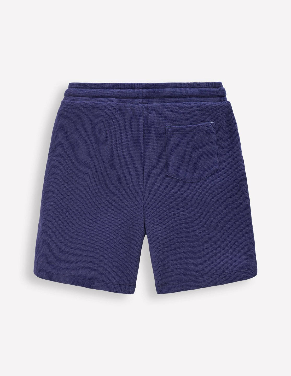 Waffle Mix Shorts-Navy Blue / Boden Discount