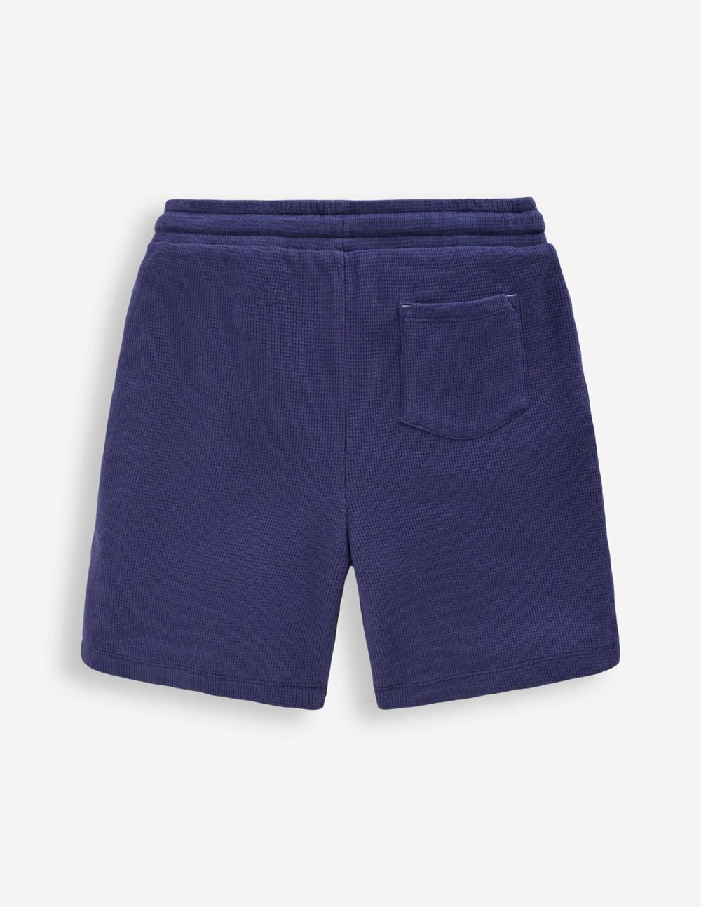 Waffle Mix Shorts-Navy Blue / Boden Discount