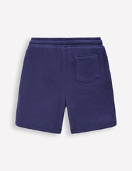 Waffle Mix Shorts-Navy Blue / Boden Discount