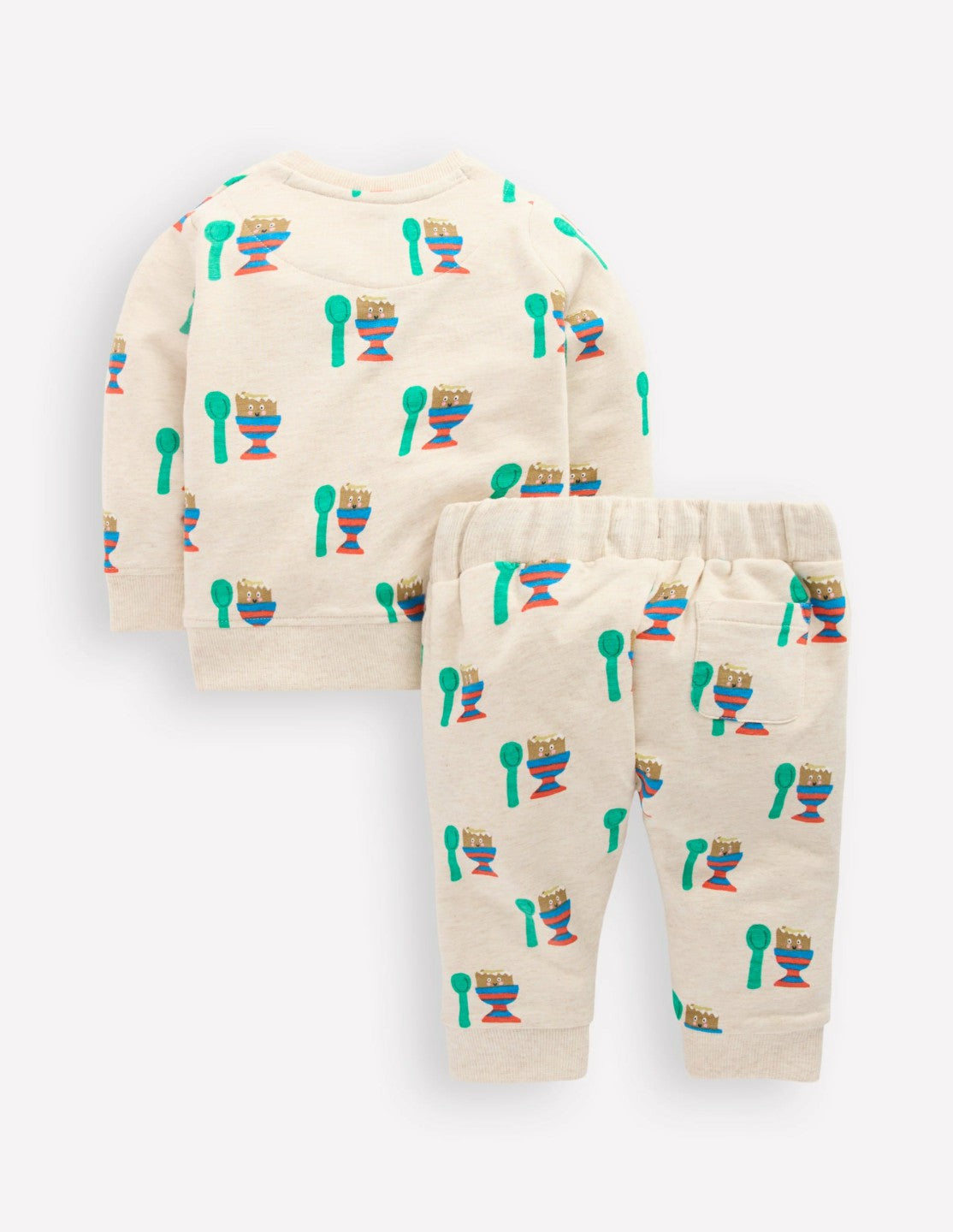 Sweatshirt Play Set-Oatmeal Marl Dippy Egg / Boden us