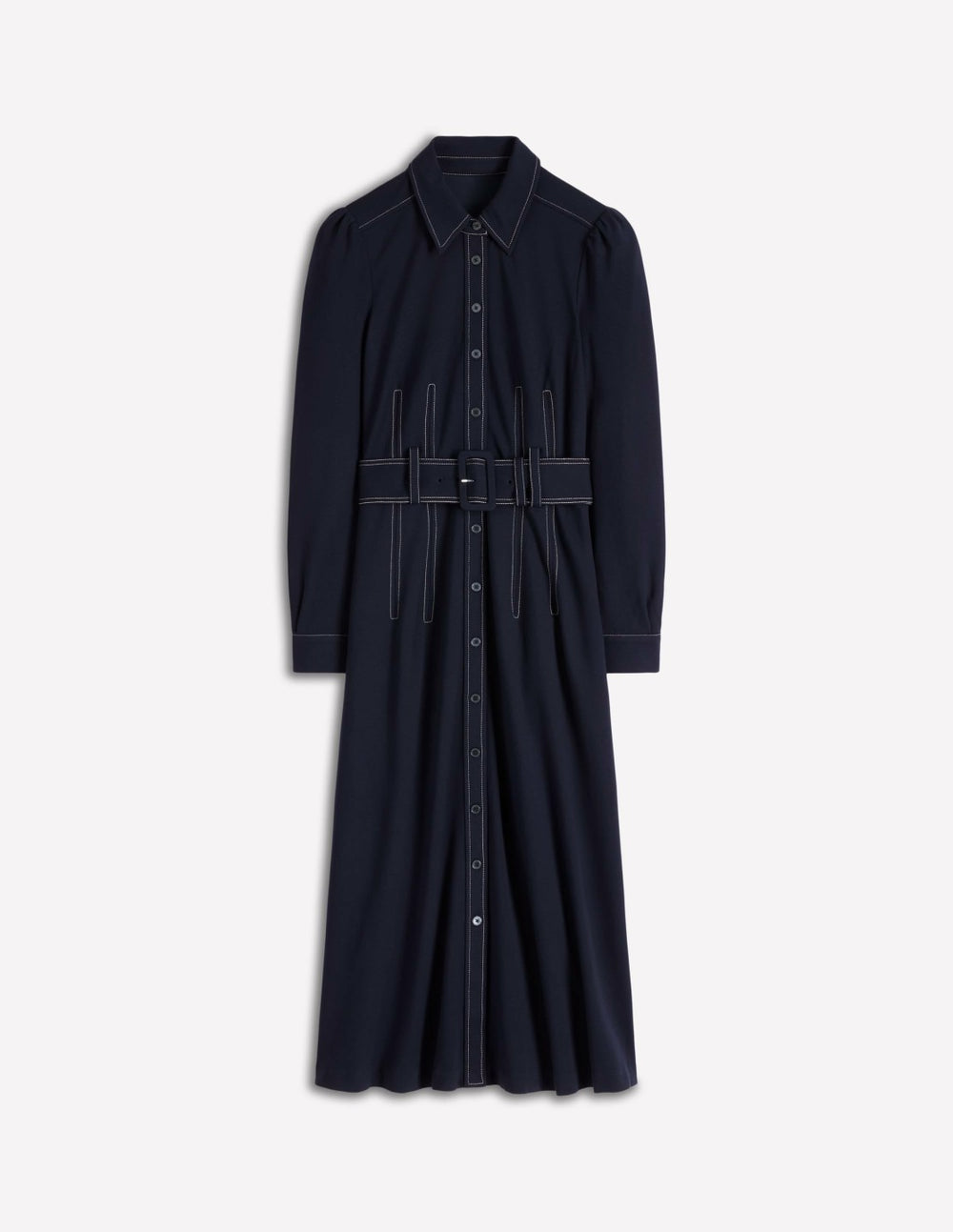 Anita Long Sleeve Shirt Dress-Navy / Boden Discount