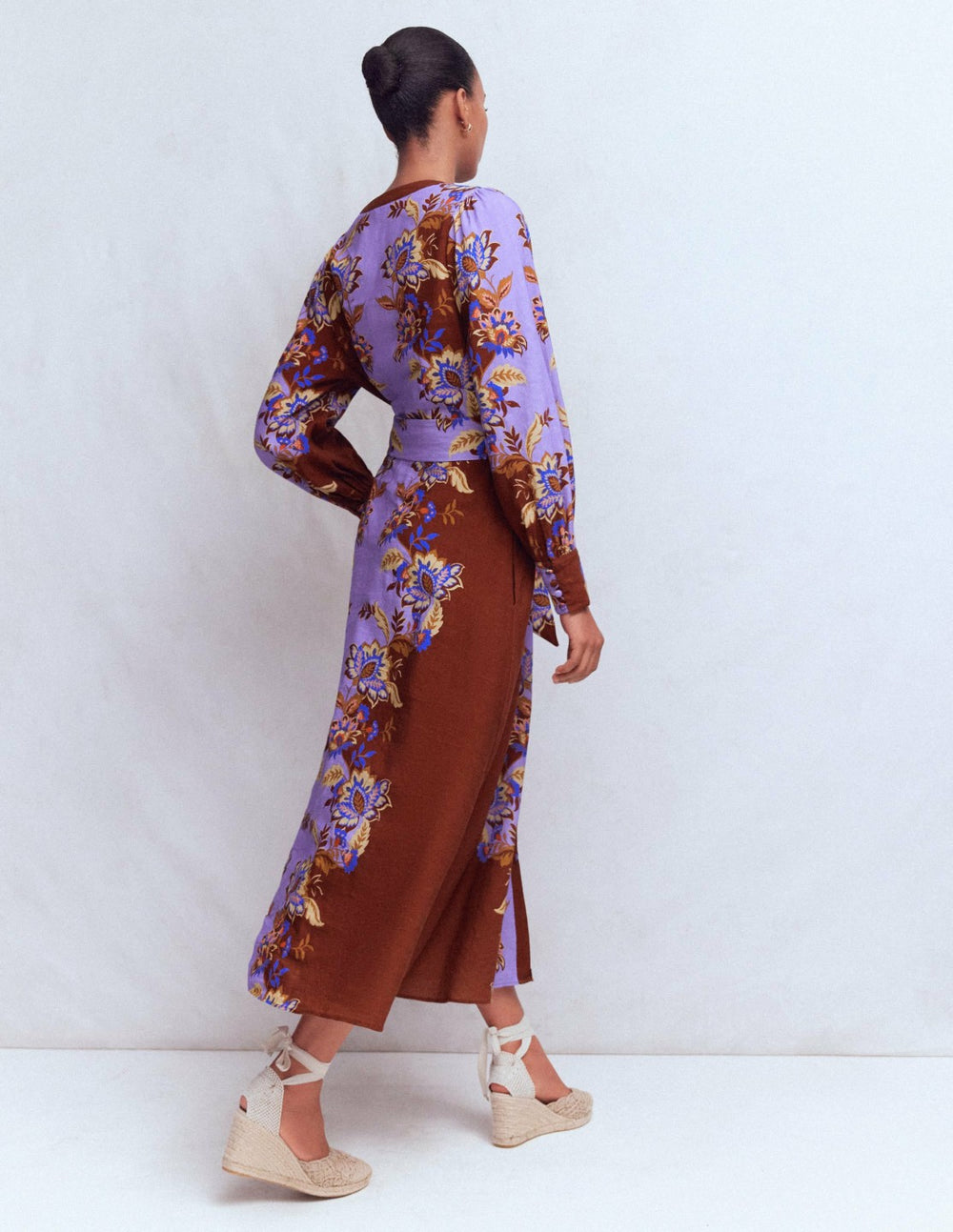 Blouson Sleeve Occasion Dress-Multi Super Bloom / Boden On sale