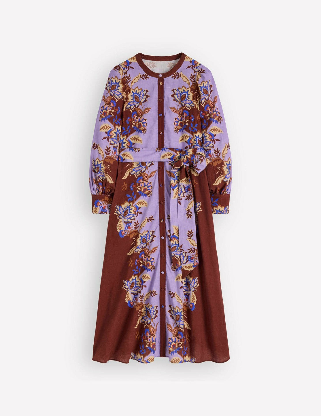 Blouson Sleeve Occasion Dress-Multi Super Bloom / Boden On sale