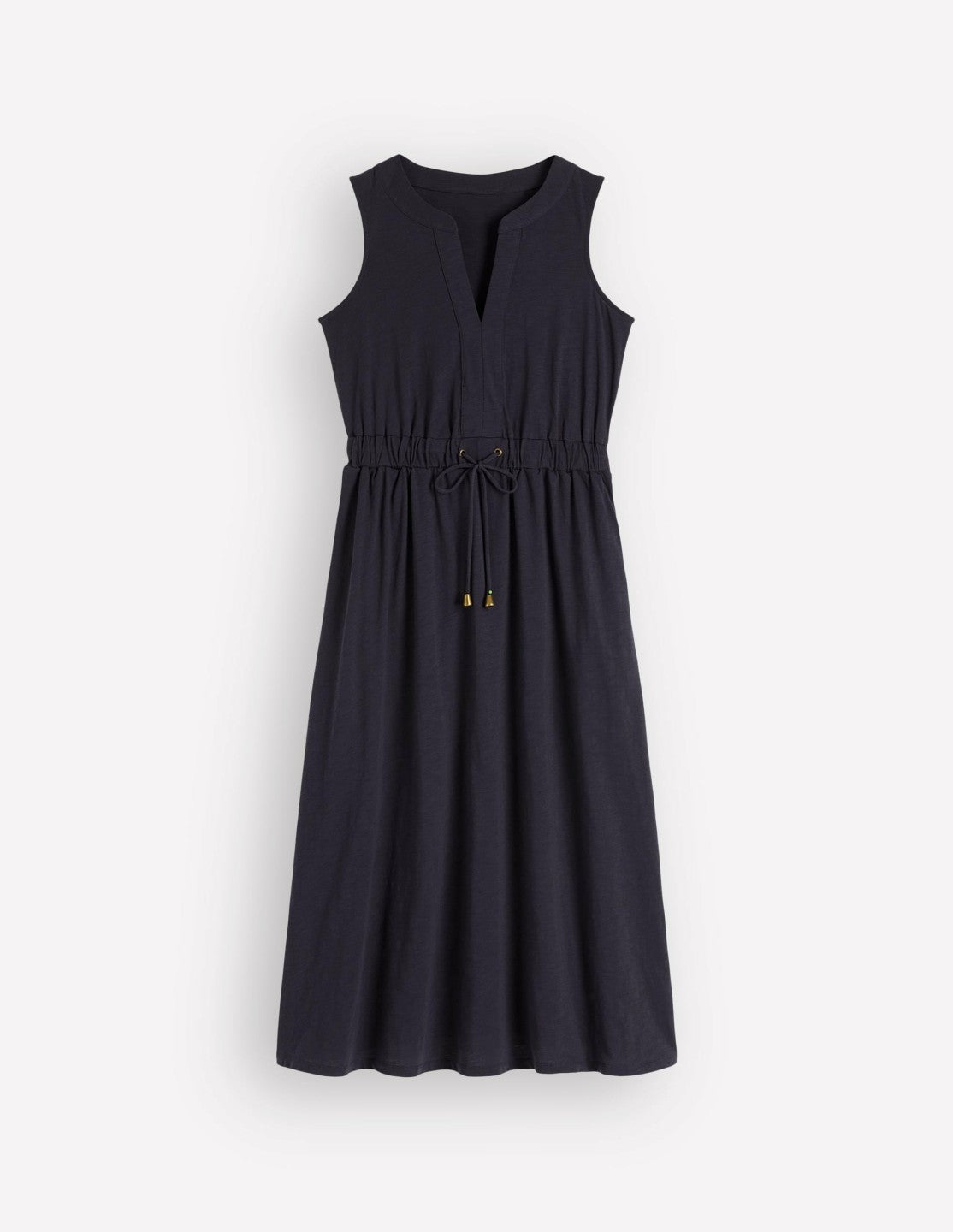 Delphine Midi Sleeveless Dress-Navy / Boden Outlet