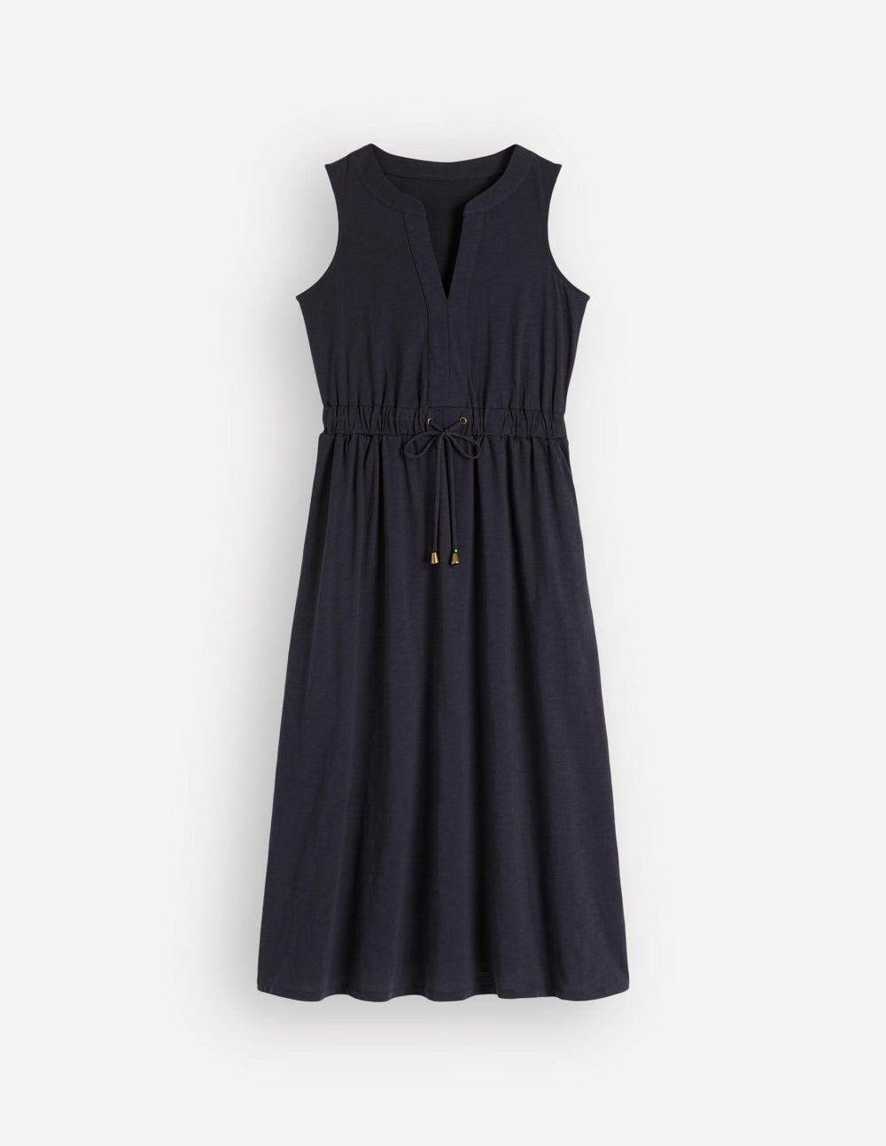 Delphine Midi Sleeveless Dress-Navy / Boden Outlet