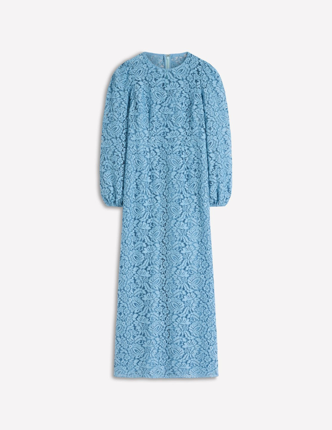 High Neck Lace Dress-Blue / Boden On sale