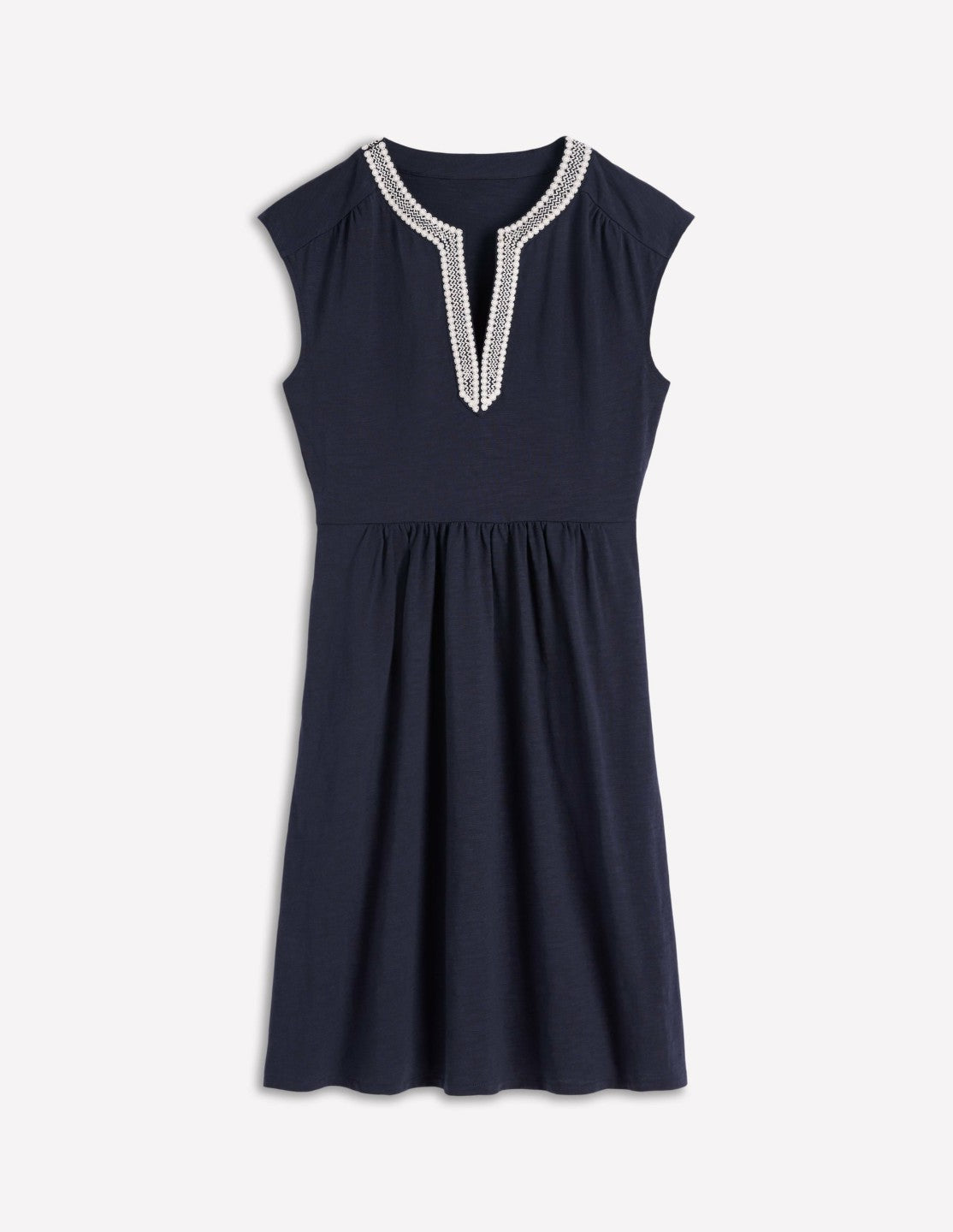 May Jersey Short Dress-Navy / Boden us