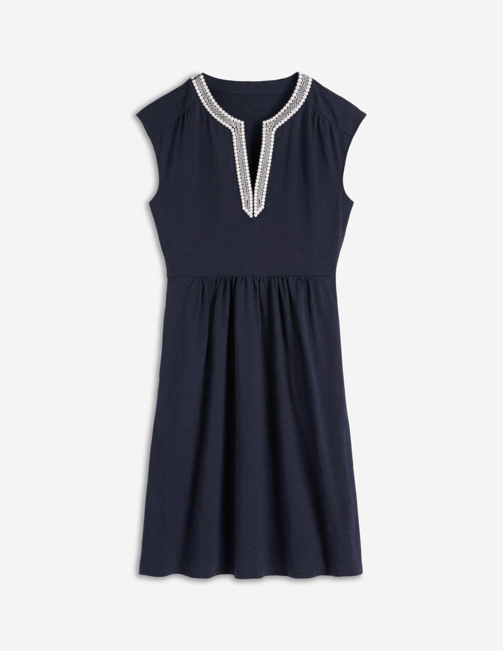 May Jersey Short Dress-Navy / Boden us