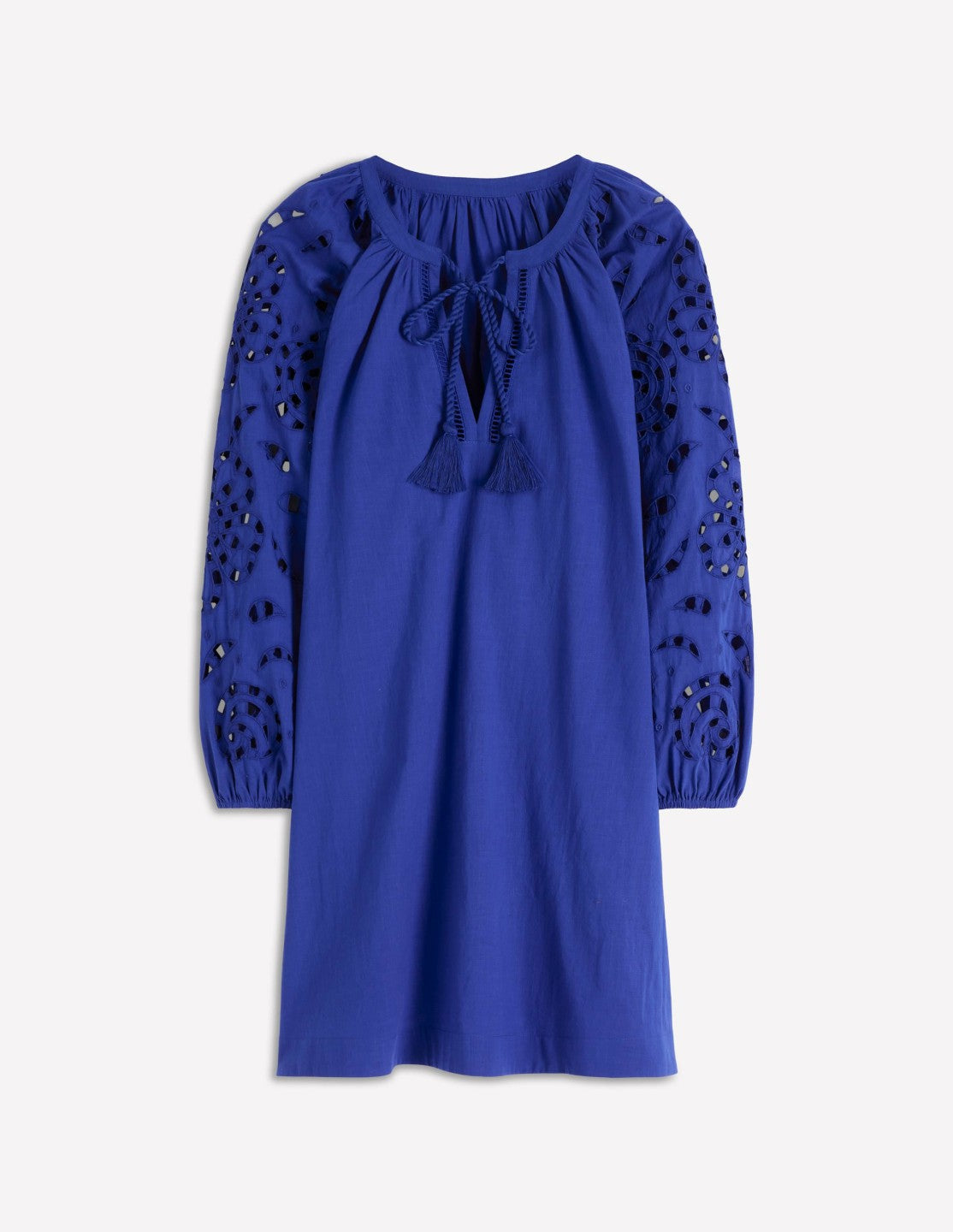 Embroidered Sleeve Kaftan-Blue Embroidery / Boden