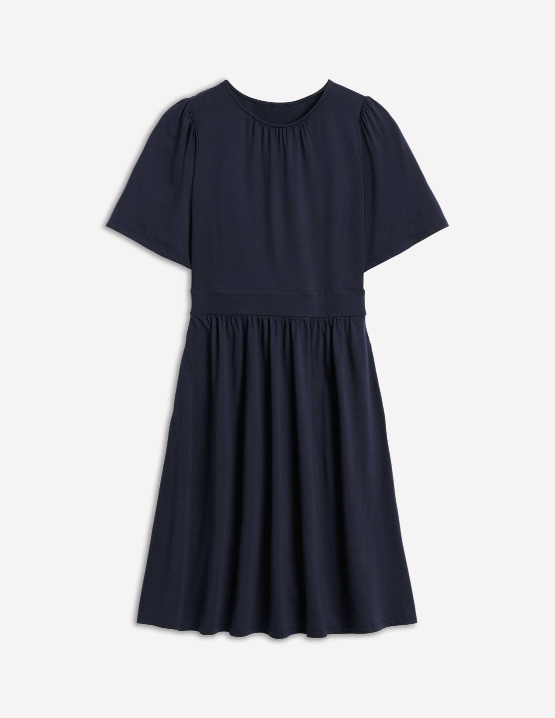Louisa Short Jersey Dress-Navy / Boden On sale