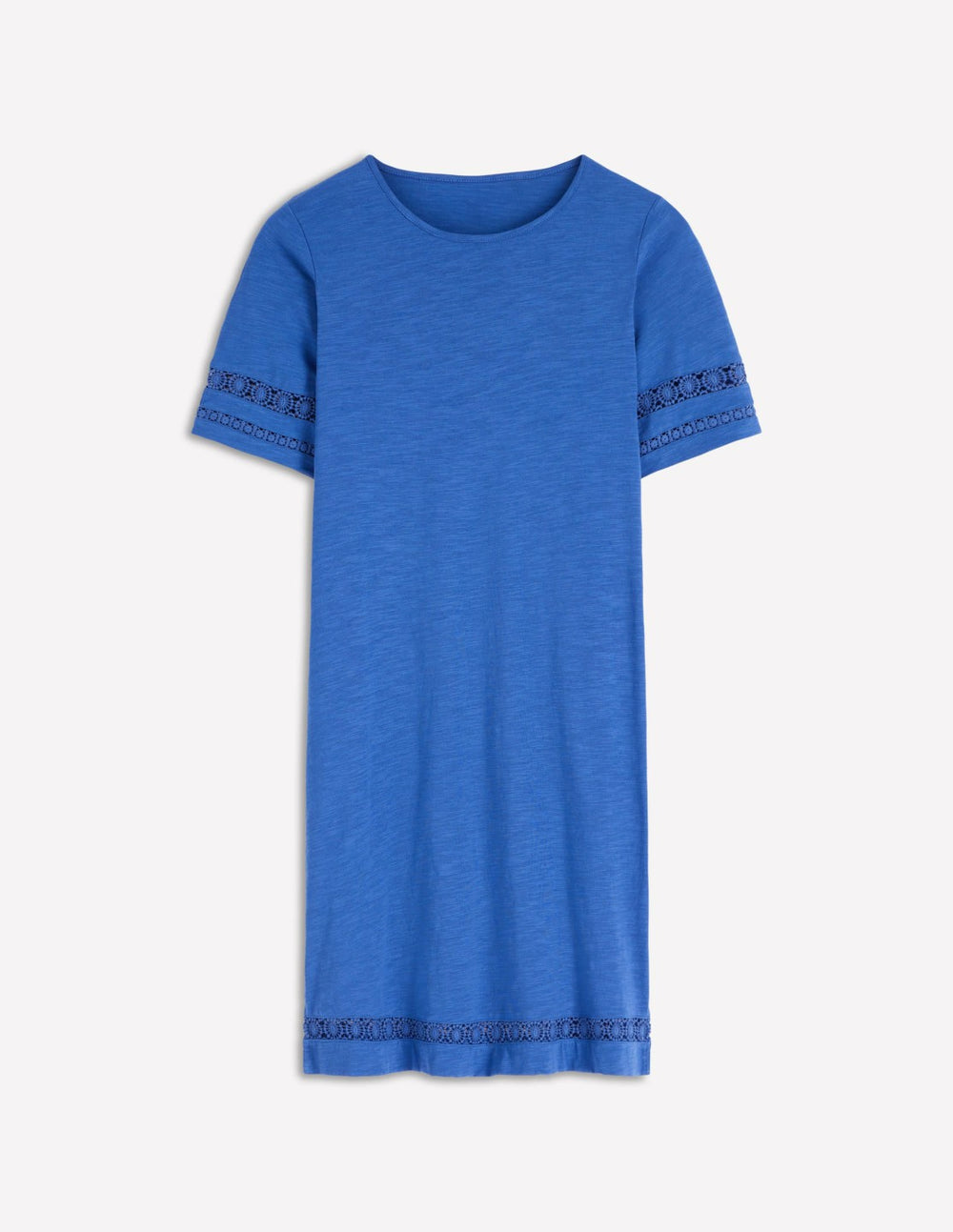 Hattie Jersey T-shirt Dress-Denim Blue / Boden Discount
