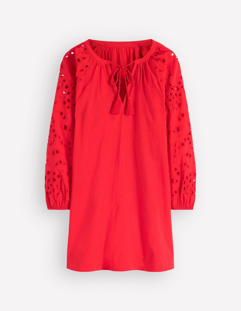 Embroidered Sleeve Kaftan-Red Embroidery / Boden Outlet