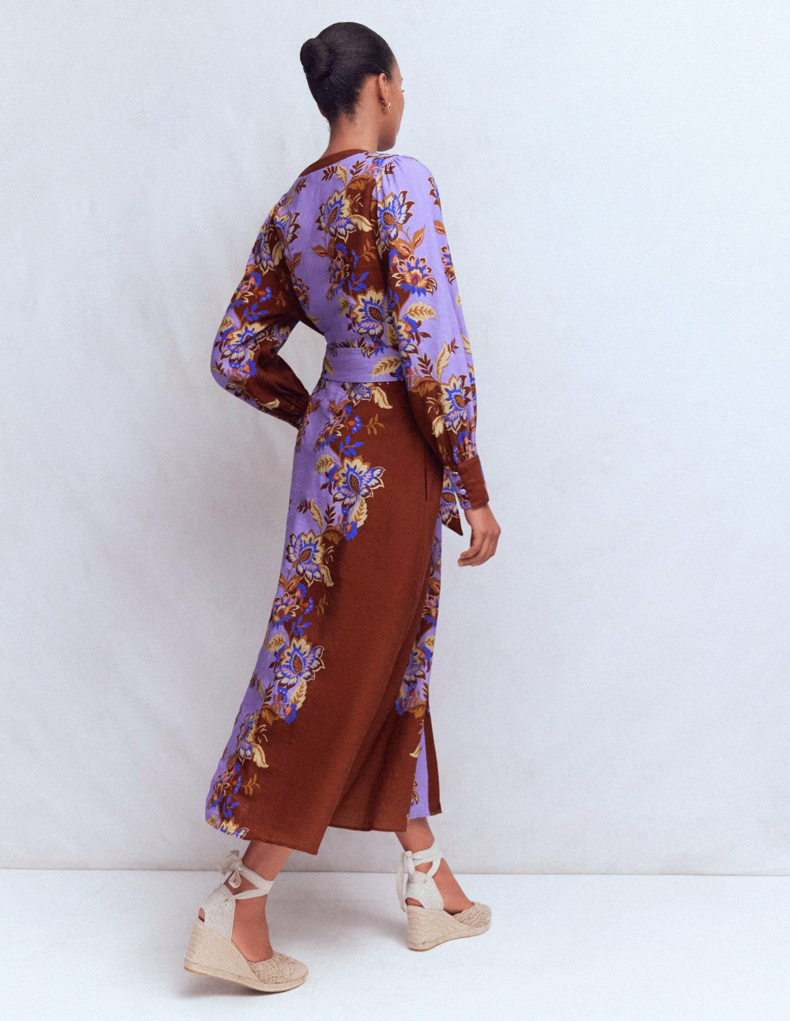 Blouson Sleeve Occasion Dress-Multi Super Bloom / Boden On sale