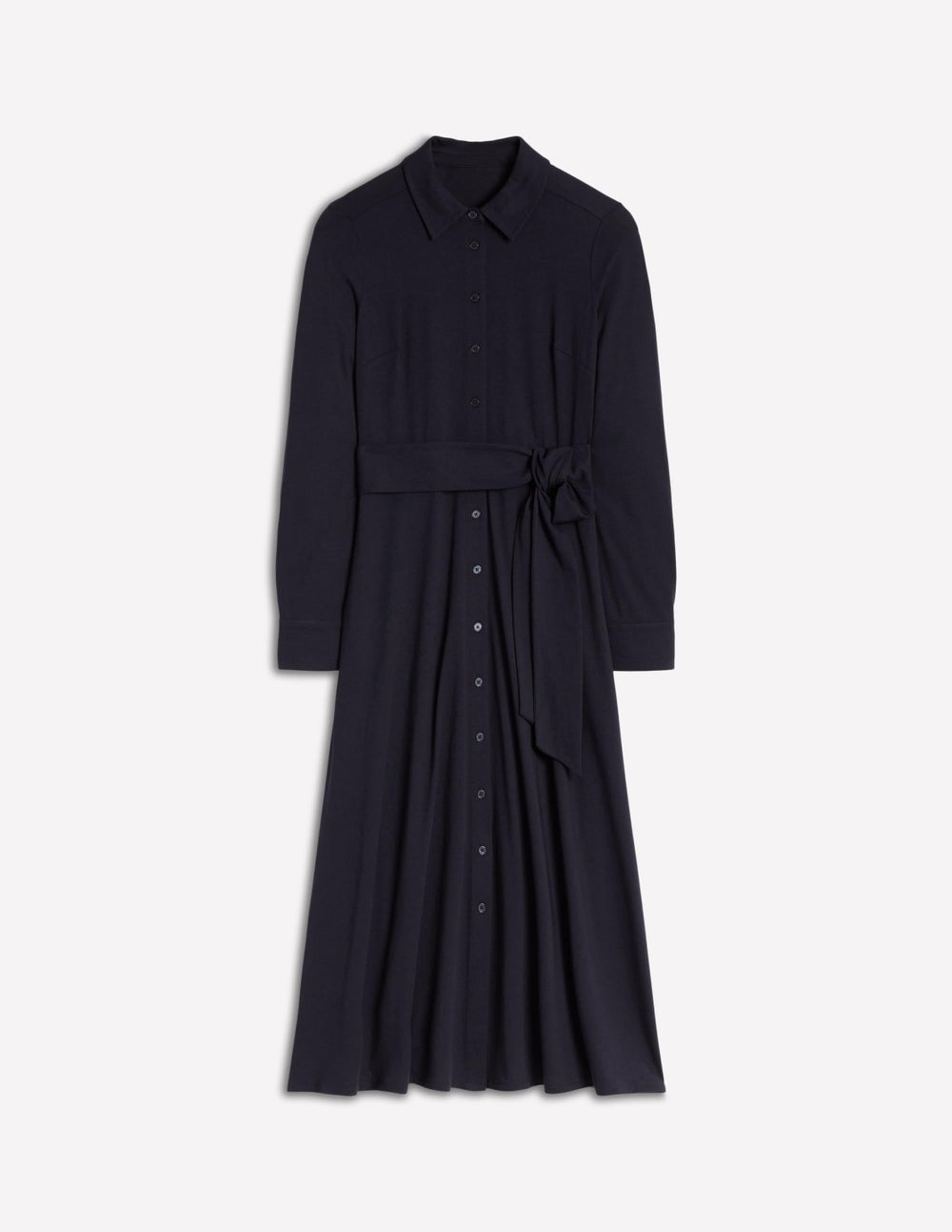Marcia Jersey Shirt Dress-Navy / Boden Sale