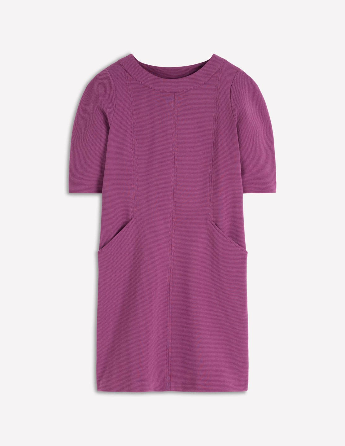 Nessa Ottoman Shift Dress-Damson / Boden Outlet
