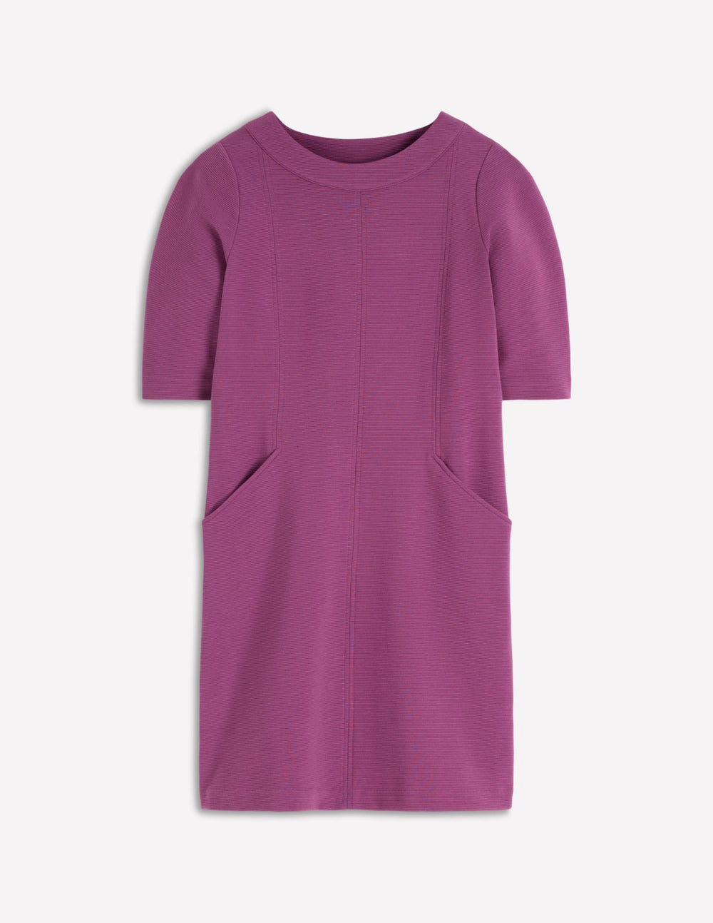 Nessa Ottoman Shift Dress-Damson / Boden Outlet