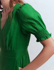 Anna Linen Jumpsuit-Amazon Green / Boden On sale