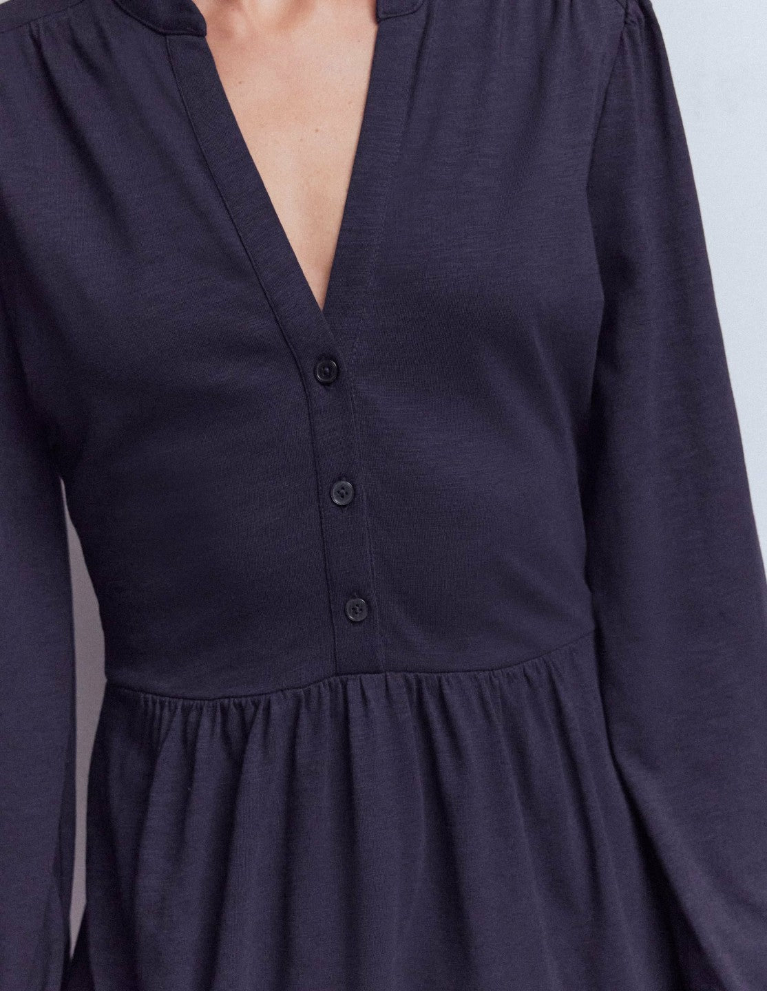 Amy Short Jersey Dress-Navy / Boden Sale