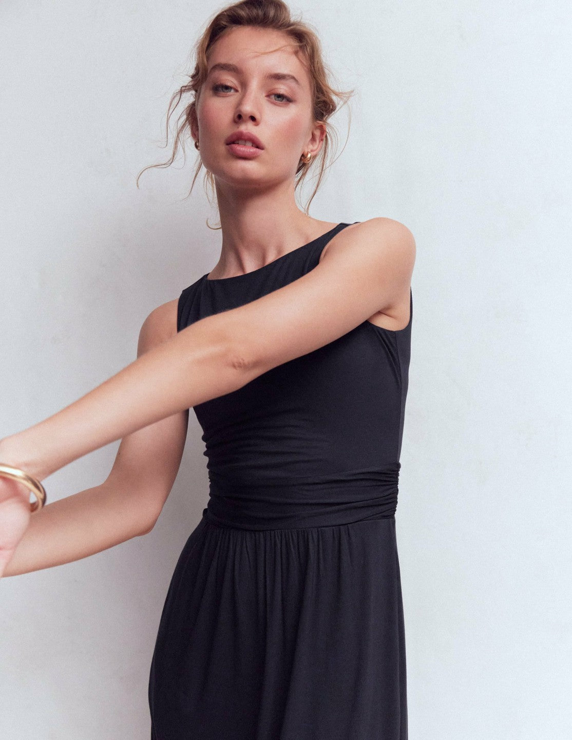 Antonia Jersey Maxi Dress-Navy / Boden