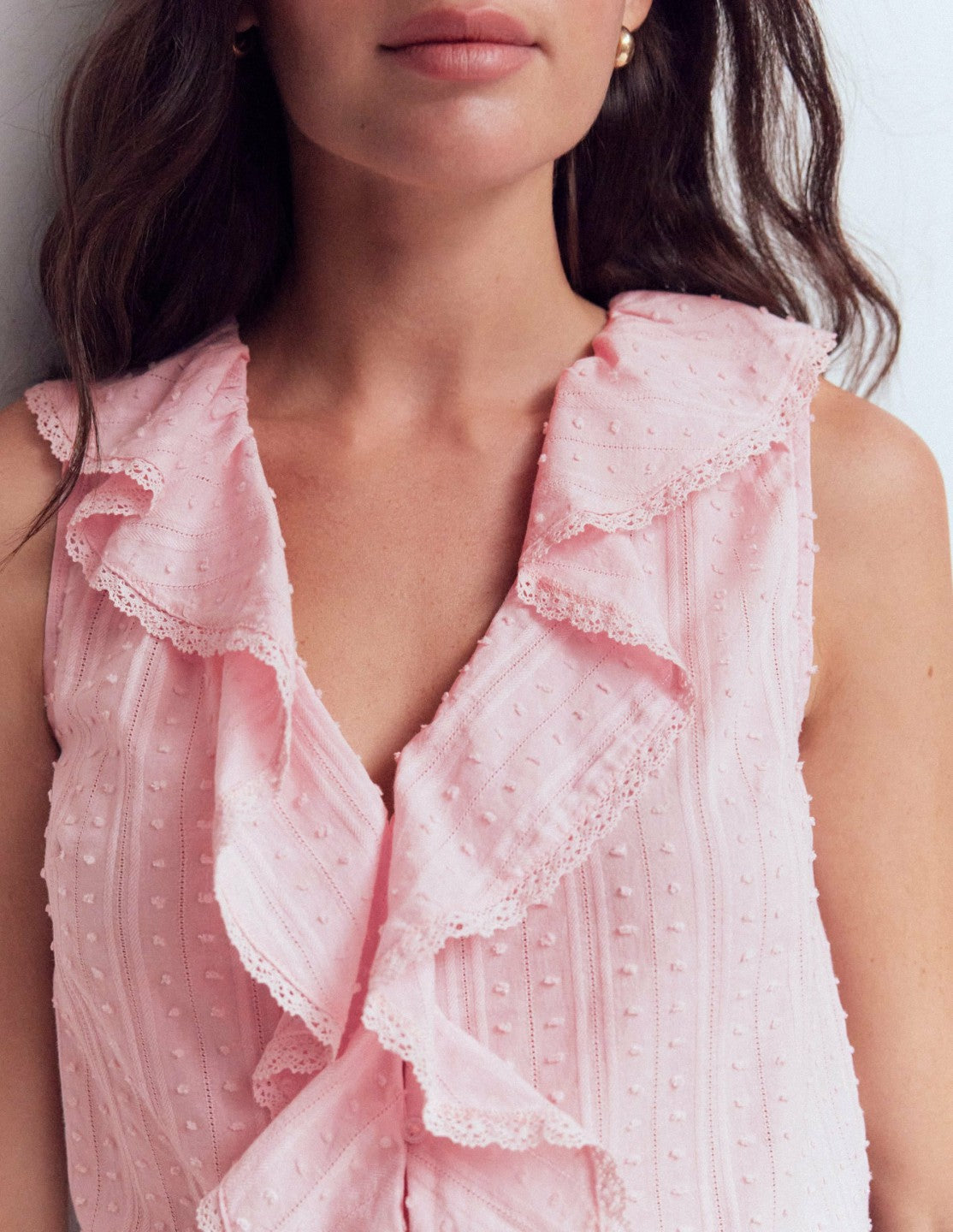 Eliza Sleeveless Top-French Pink / Boden
