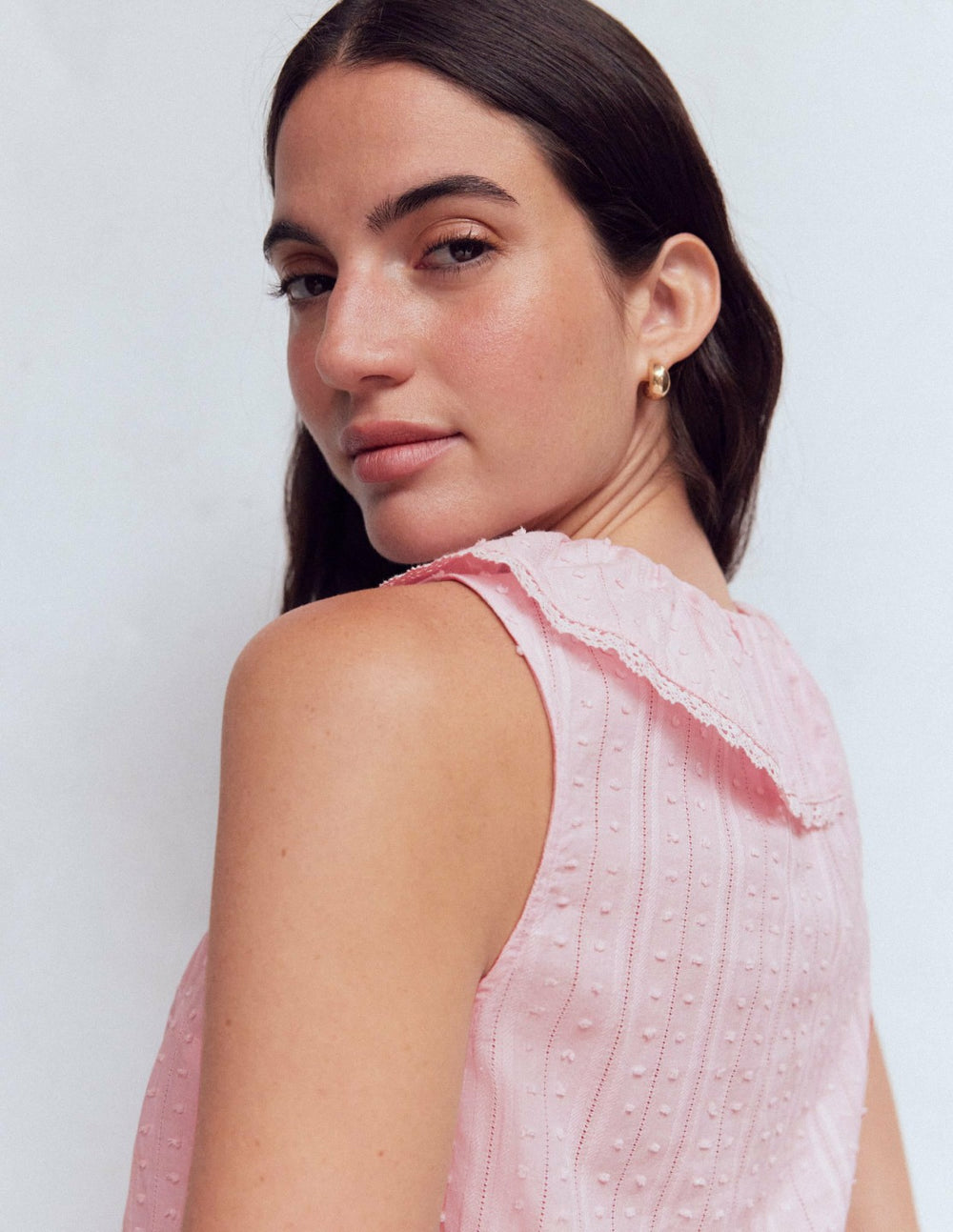 Eliza Sleeveless Top-French Pink / Boden