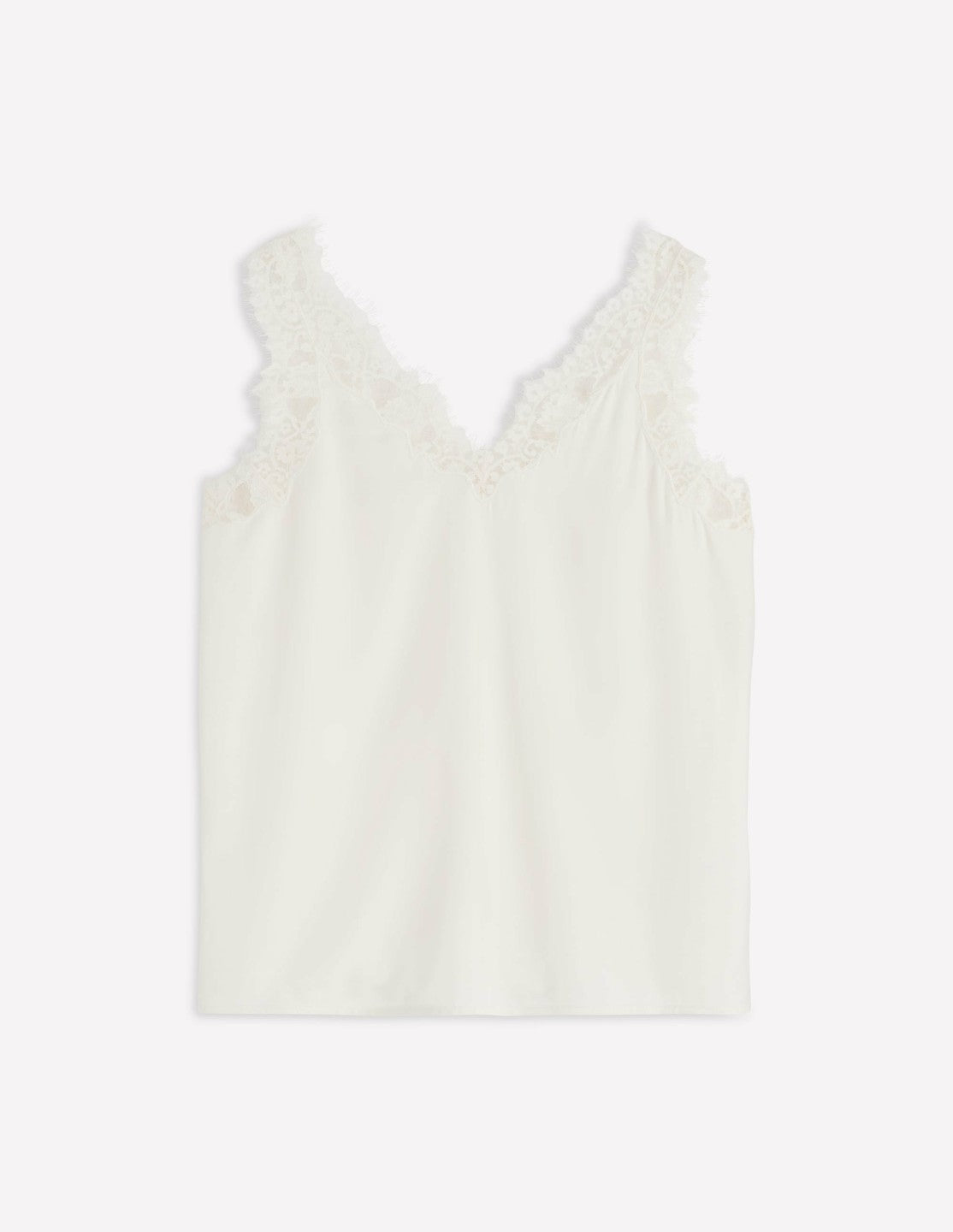 Ara Silk Blend Lace Cami-Ivory / Boden Outlet