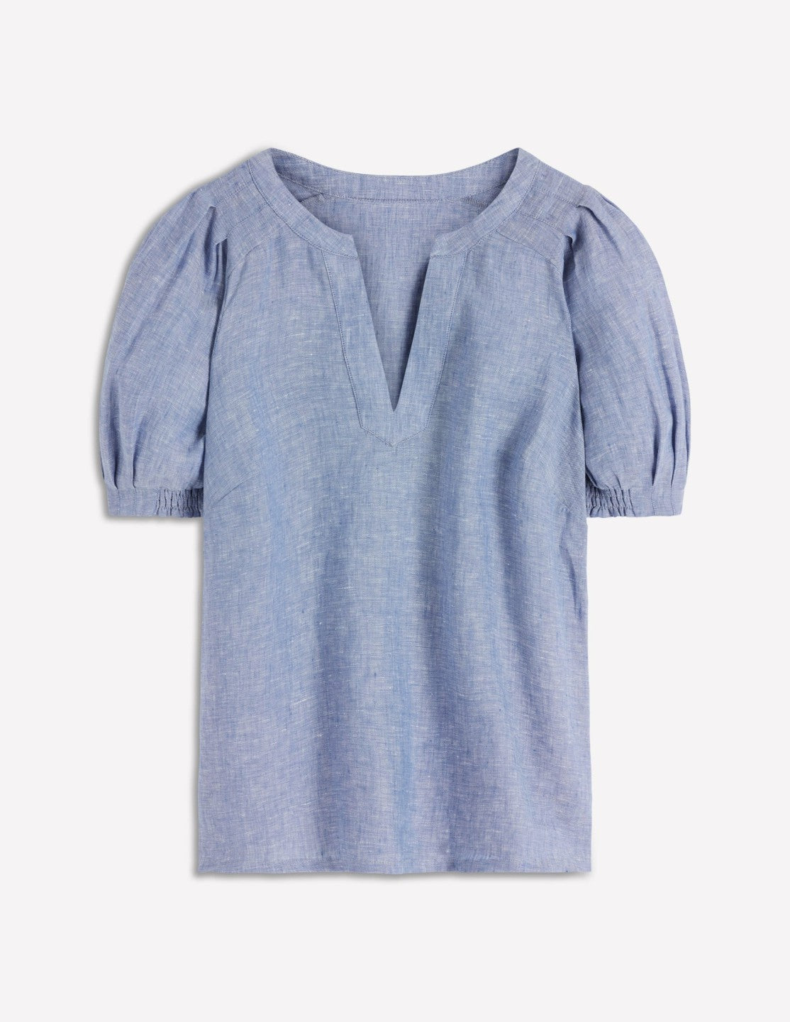 Rae Linen Top-Chambray / Boden Sale