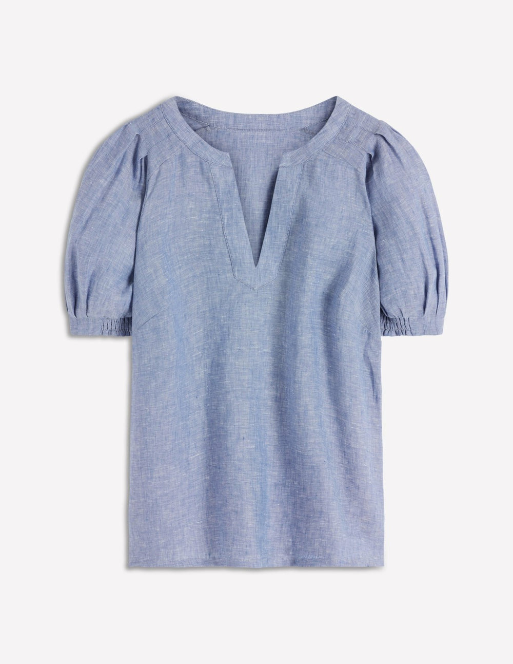 Rae Linen Top-Chambray / Boden Sale