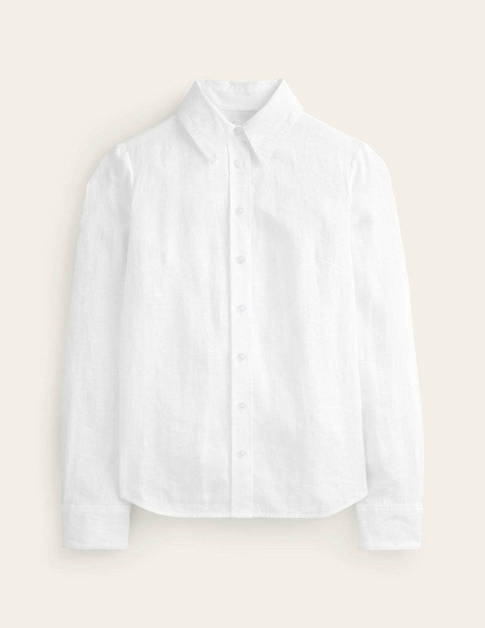 Sienna Linen Shirt-White / Boden Online