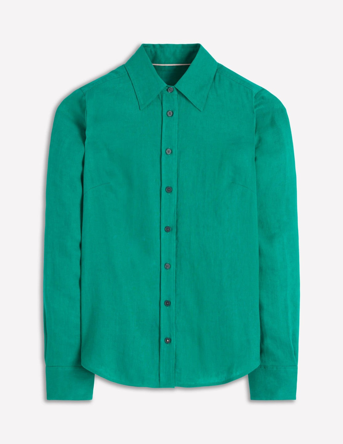 Sienna Linen Shirt-Deep Teal / Boden Discount