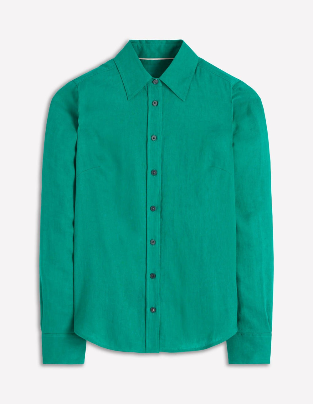 Sienna Linen Shirt-Deep Teal / Boden Discount