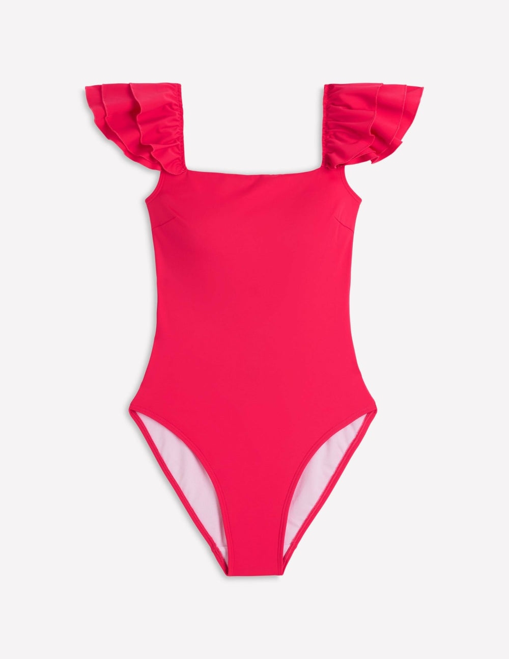 Mega Ruffle Swimsuit-Rosy / Boden Sale